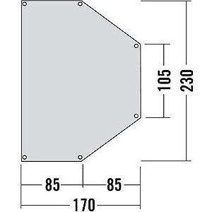 Tatonka Apsidensheet 168x232 tent base - DABAI.LV