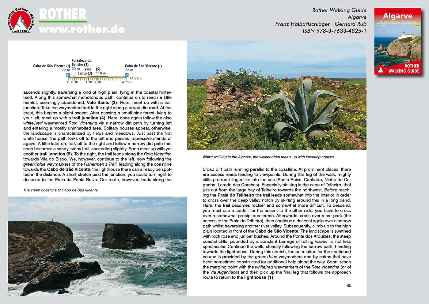 Algarve. Rother Walking Guide (Eng)