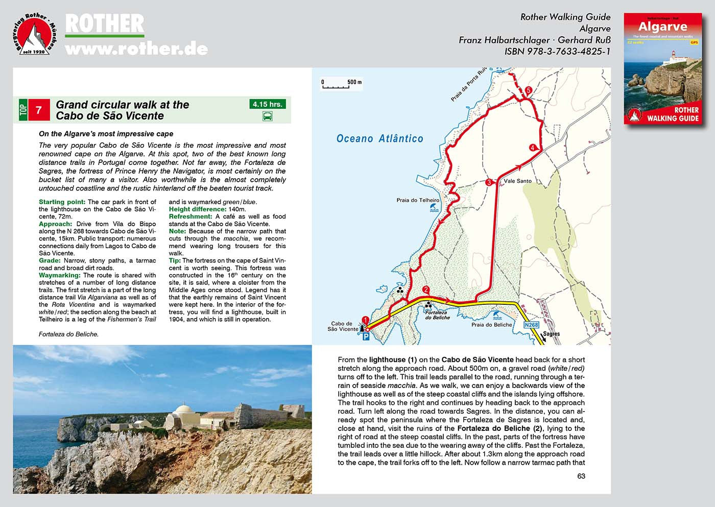 Algarve. Rother Walking Guide (Eng)