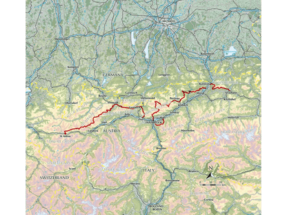 Trekking Austria's Adlerweg - The Eagle's Way (ENG) - DABAI.LV