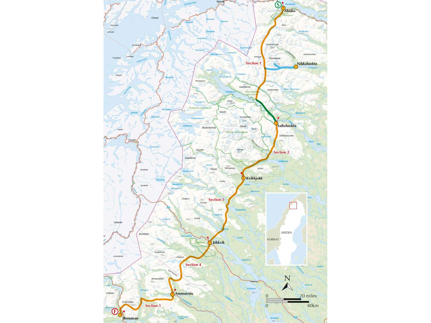 Trekking the King's Trail (Kungsleden) through Northern Sweden (ENG) - DABAI.LV